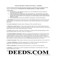 Saint Louis County Disclaimer of Interest Guide Page 1