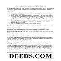Disclaimer of Interest Guide Page 1