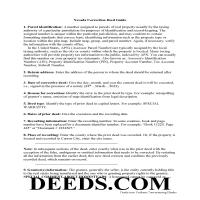 Pershing County Correction Deed Guide Page 1