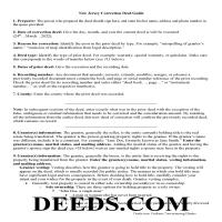 Hudson County Correction Deed Guide Page 1