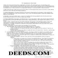 Seneca County Administrator Deed Guide Page 1