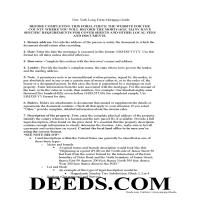 Dutchess County Long Form Mortgage Guide Page 1