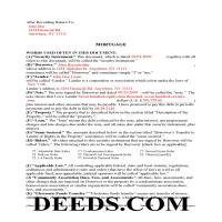 Dutchess County Completed Example of the Long Form Mortgage Page 1