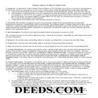 Camden County Warranty Deed Guide Page 1