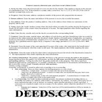 Gaston County Beneficiary and Executor Deed Guide Page 1