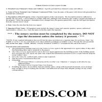 Camden County Notice to Lien Agent Guide Page 1