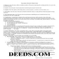 Trustee Deed Guide Page 1