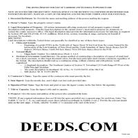 Request for List Guide Page 1