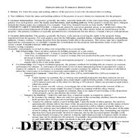 Douglas County Special Warranty Deed Guide Page 1