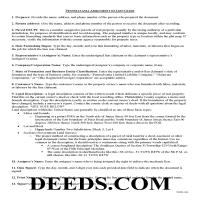 Indiana County Assignment of Lien Guide Page 1