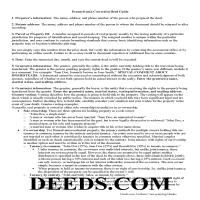 Philadelphia County Correction Deed Guide Page 1