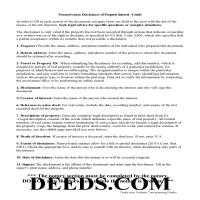 Philadelphia County Disclaimer of Interest Guide Page 1