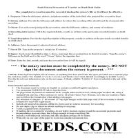 Minnehaha County Transfer on Death Revocation Guide Page 1