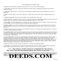 Daggett County Certificate of Trust Guide Page 1