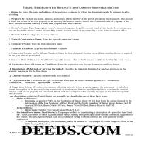 Memorandum for Mechanics Lien Guide Page 1