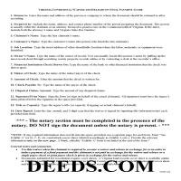 Carroll County Conditional Lien Waiver on Final Payment Guide Page 1