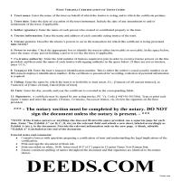 Certificate of Trust Guide Page 1