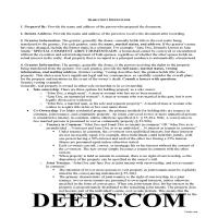 Power County Gift Deed Guide Page 1