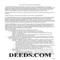 Kent County Gift Deed Guide Page 1