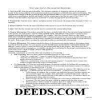 New Castle County Gift Deed Guide Page 1
