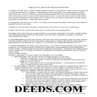 Sussex County Trustee Deed Guide Page 1