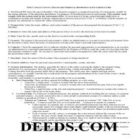 New Castle County Personal Representative Deed Guide Page 1