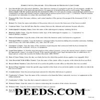 Sussex County Lien Release Guide Page 1