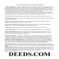 New Castle County Correction Deed Guide Page 1
