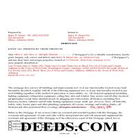 Completed Example of the Mortgage Document Page 1