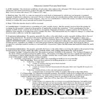 Mcleod County Limited Warranty Deed Guide Page 1