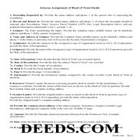 Guidelines for Assignment of Deed of Trust Page 1