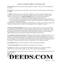 Satisfaction Affidavit Guidelines Page 1