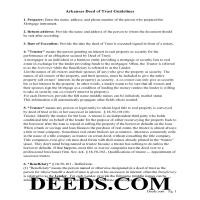 Clay County Deed of Trust Guidelines Page 1
