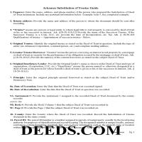 Substitution of Trustee Guidelines Page 1