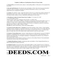 Franklin County Guidelines for Certificate and Affidavit of Satisfaction Page 1