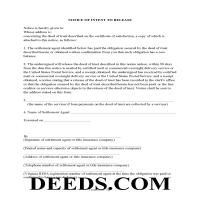 York County Notice of Intent to Release Form Page 1
