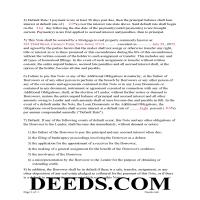 Middlesex County Completed Example of the Promissory Note Document Page 1