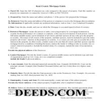 Kent County Mortgage Form Guidelines Page 1