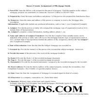 Sussex County Assignment of Mortgage Guidelines Page 1