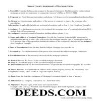 Sussex County Assignment of Mortgage Guidelines Page 1