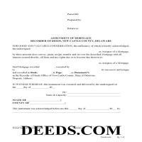 New Castle County Assignment of Mortgage Page 1