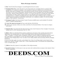 York County Mortgage Form Guidelines Page 1