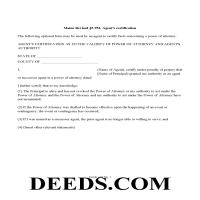 York County Agents Certification Form Â§5-951 Page 1