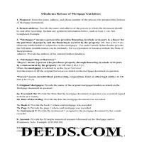 Release of Mortgage Guidelines Page 1