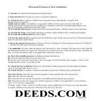 Iron County Promissory Note Guidelines Page 1