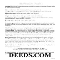 Wasco County Durable Power of Attorney Guidelines Page 1