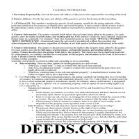 Mono County Gift Deed Guide Page 1