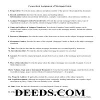 Windham County Assignment of Mortgage Guidelines Page 1