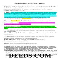 Deed of Full Reconveyance Guidelines Page 1