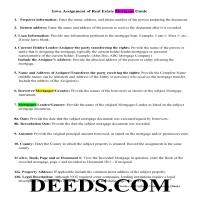 Jasper County Assignment of Real Estate Mortgage Guidelines Page 1